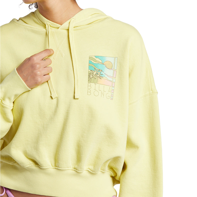 Load image into Gallery viewer, Billabong Women&#39;s All Time Fleece Hooded Pullover Sweatshirt
