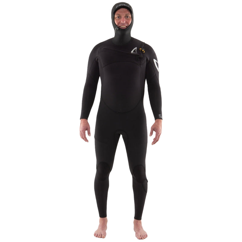 Load image into Gallery viewer, Isurus Fathom 4/3 Hooded Chest-Zip Wetsuit
