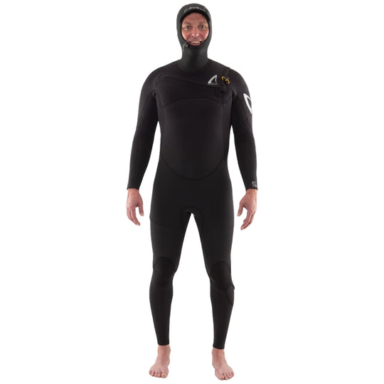 Isurus Fathom 4/3 Hooded Chest-Zip Wetsuit