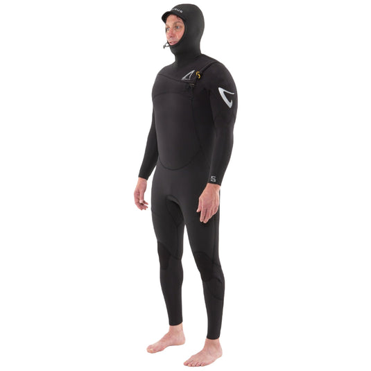 Isurus Fathom 4/3 Hooded Chest-Zip Wetsuit