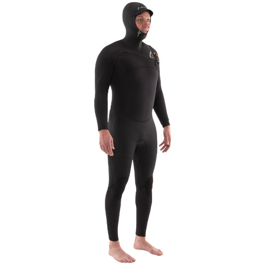 Isurus Fathom 4/3 Hooded Chest-Zip Wetsuit