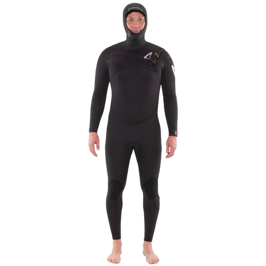 Isurus Fathom 5/4 Hooded Chest-Zip Wetsuit