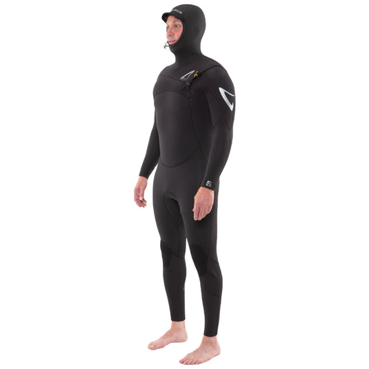 Isurus Fathom 5/4 Hooded Chest-Zip Wetsuit