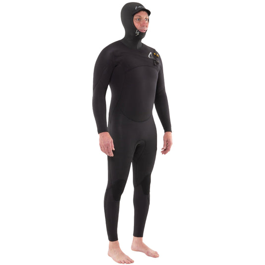 Isurus Fathom 5/4 Hooded Chest-Zip Wetsuit
