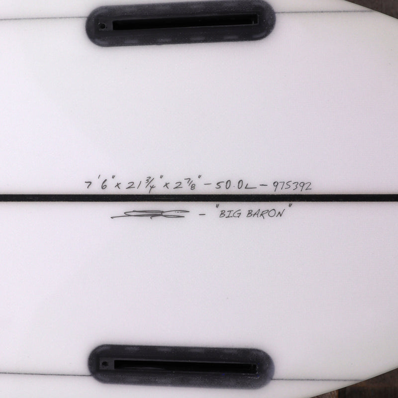 Load image into Gallery viewer, JS Industries Big Baron 7&#39;6 x 21 ¾ x 2 ⅞ Surfboard • DAMAGED
