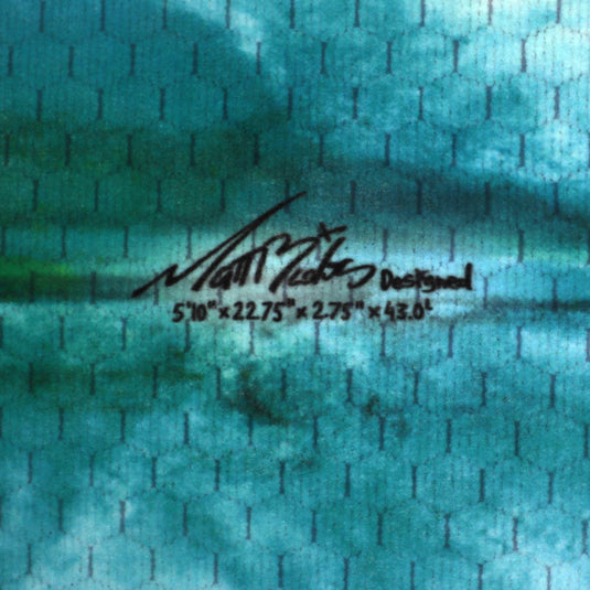 Lib Tech Lost Party Platter ecoIMPACTO 2 Lite 5'10 × 22 ¾ × 2 ¾ Surfboard - Green 4