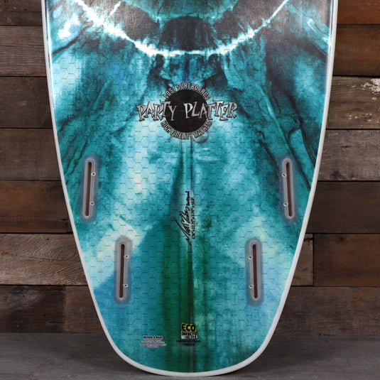 Lib Tech Lost Party Platter ecoIMPACTO 2 Lite 5'10 × 22 ¾ × 2 ¾ Surfboard - Green 3
