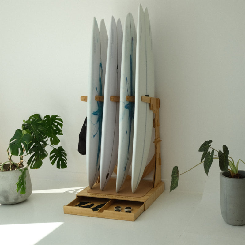 Load image into Gallery viewer, Liss The Spirit Rack Surfboard Stand 4
