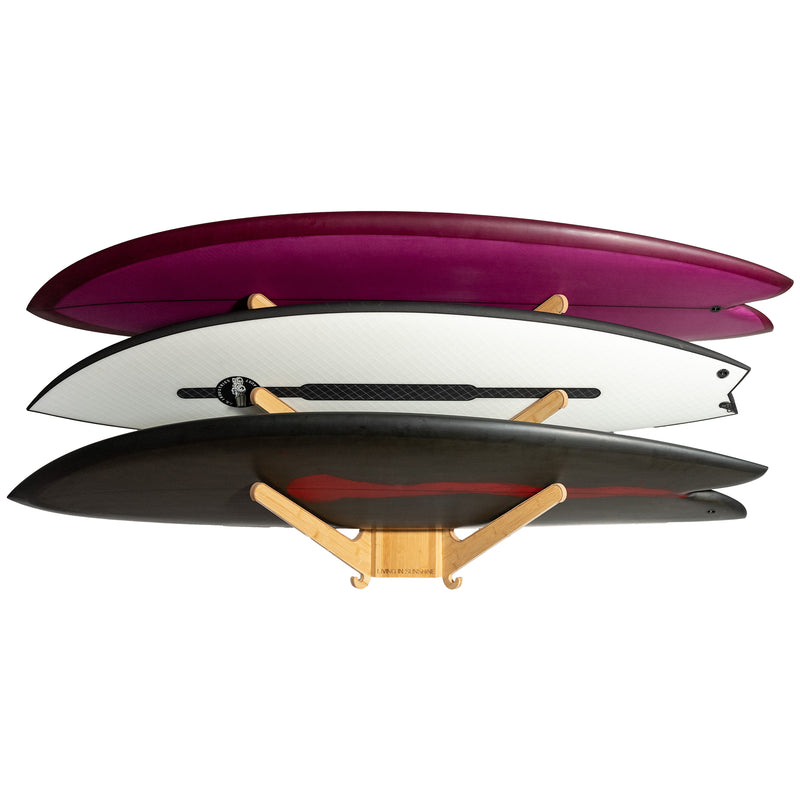 Load image into Gallery viewer, Liss The Sun Rack Surfboard Wall Mount 3
