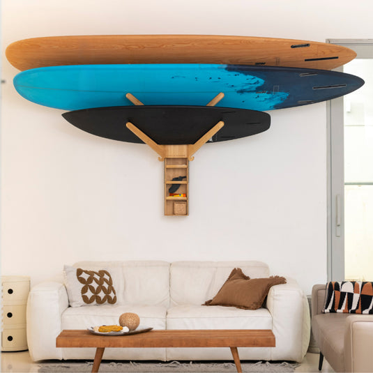Liss The Sun Rack Surfboard Wall Mount 5