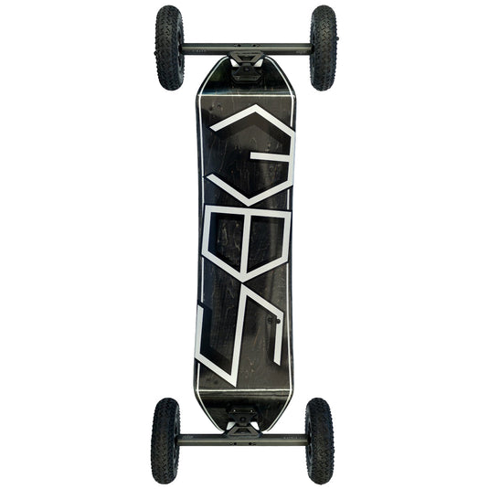 MBS Comp 95 Silver Hex 44.9" Mountainboard Complete 1