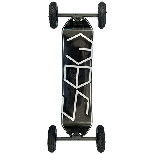MBS Comp 95 Silver Hex 44.9" Mountainboard Complete