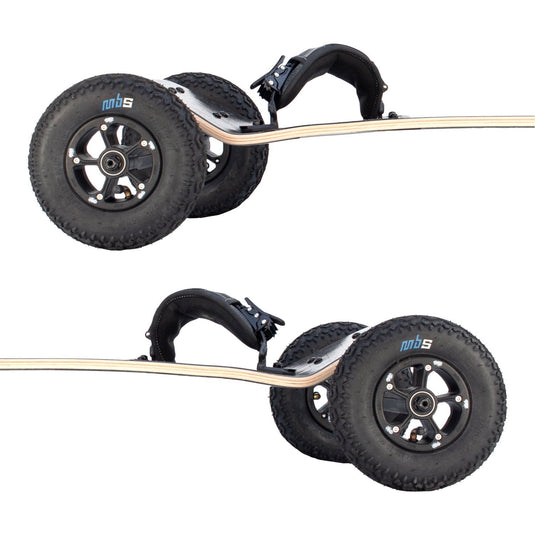 MBS Comp 95 Silver Hex 44.9" Mountainboard Complete 6