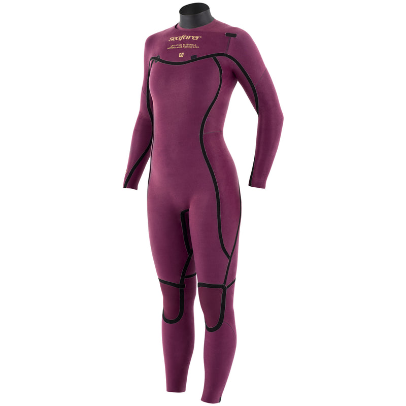 Load image into Gallery viewer, Manera Women&#39;s Seafarer 3/2 Chest-Zip Wetsuit
