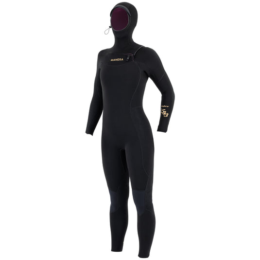 Manera Women's Seafarer 5/4/3 Hooded Chest-Zip Wetsuit