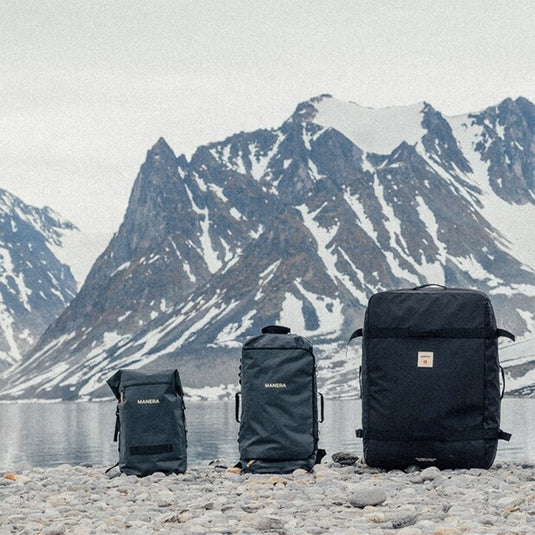 Manera Rugged Duffel Roll-Top Surf Pack Backpack - 30L