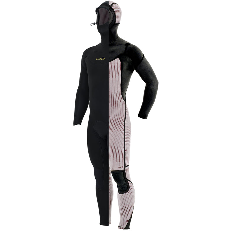 Load image into Gallery viewer, Manera Magma Steamer 5/4/3 Hooded Chest Zip Wetsuit
