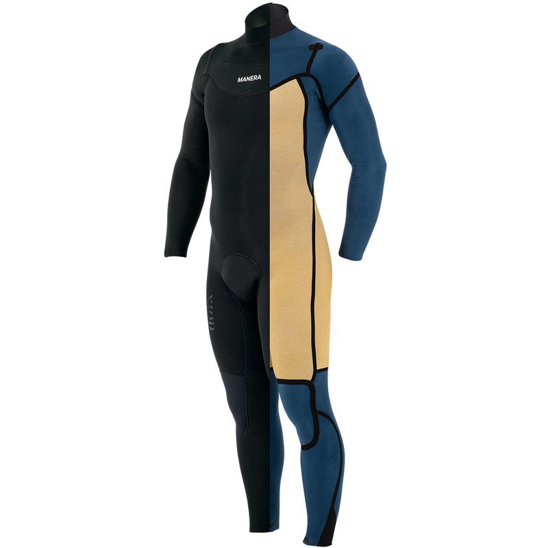 Load image into Gallery viewer, Manera X10D Meteor 4/3 Chest Zip Wetsuit
