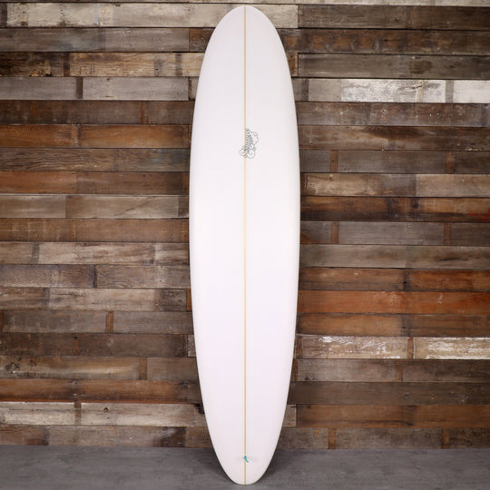 Murdey Checkered Egg 7'8 × 22 × 2 ⅞ Surfboard - Pink