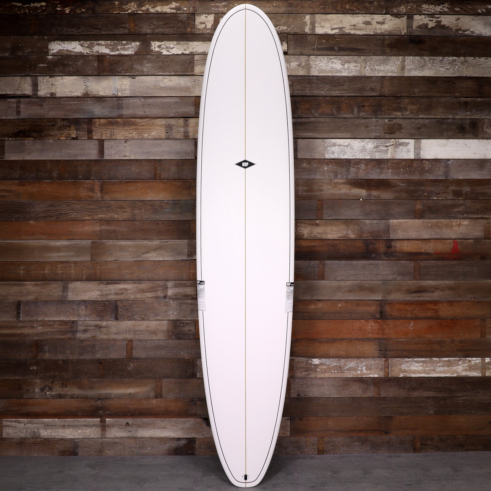 NSP Longboard Elements 9'0 × 22 ¾ × 3 Surfboard - White