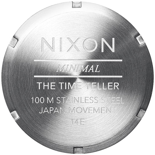 Nixon The Time Teller Stainless Steel Watch