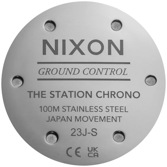 Nixon Station Chrono Stainless Steel Watch