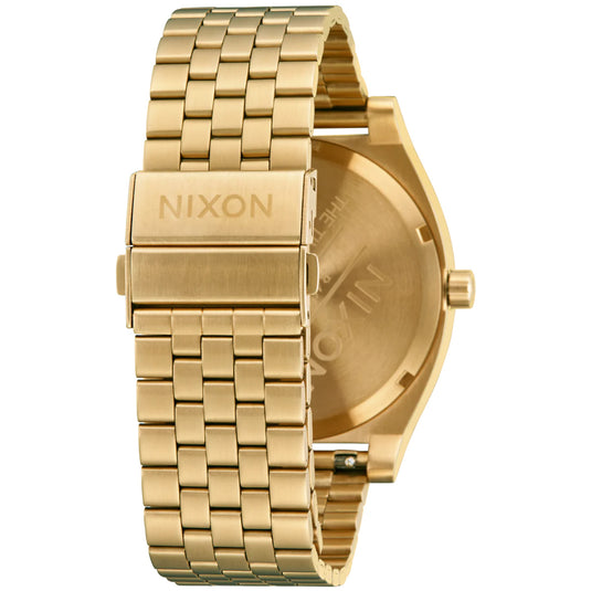Nixon Time Teller Solar Stainless Steel Watch