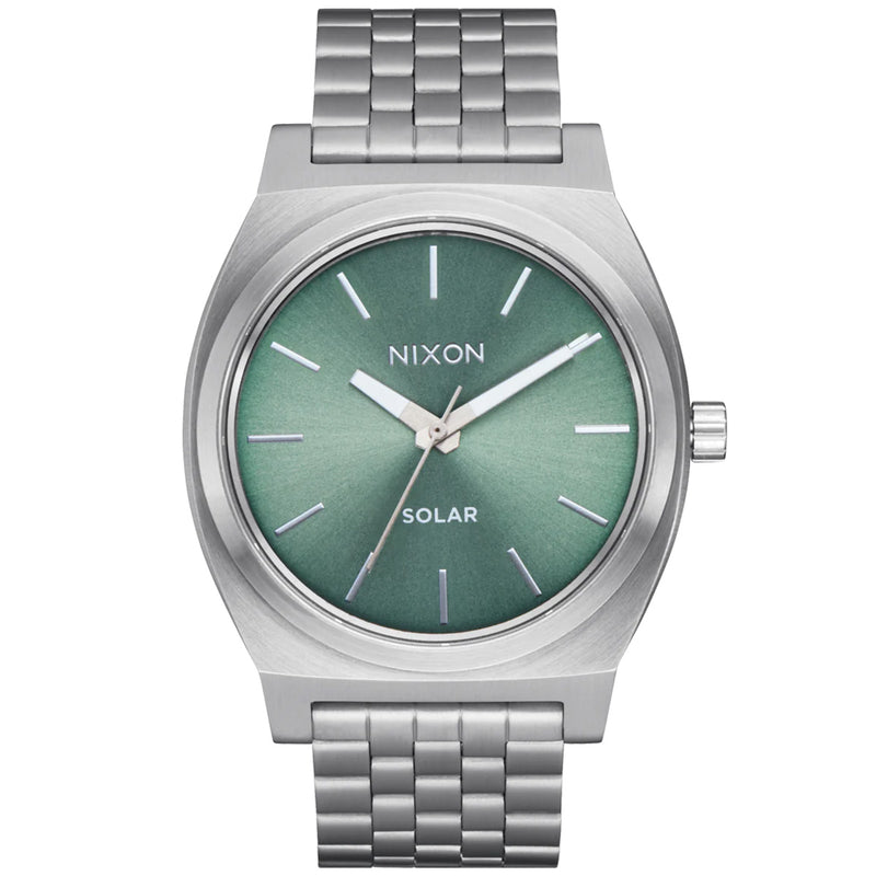 Load image into Gallery viewer, Nixon Time Teller Solar Stainless Steel Watch
