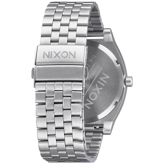Nixon Time Teller Solar Stainless Steel Watch