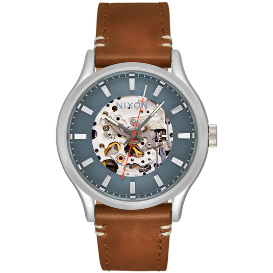 Nixon Spectra Leather Watch 1