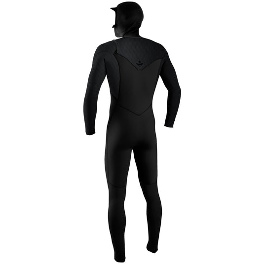 O'Neill Hyperfreak 4/3+ Hooded Chest-Zip Wetsuit