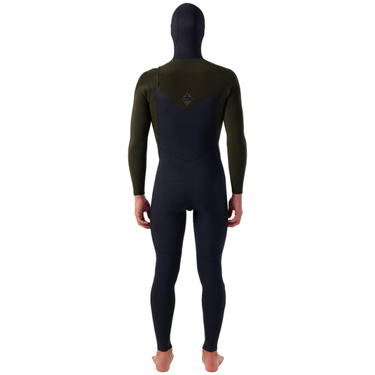 O'Neill Hyperfreak 4/3+ Hooded Chest-Zip Wetsuit