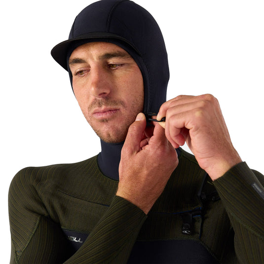 O'Neill Hyperfreak 4/3+ Hooded Chest-Zip Wetsuit