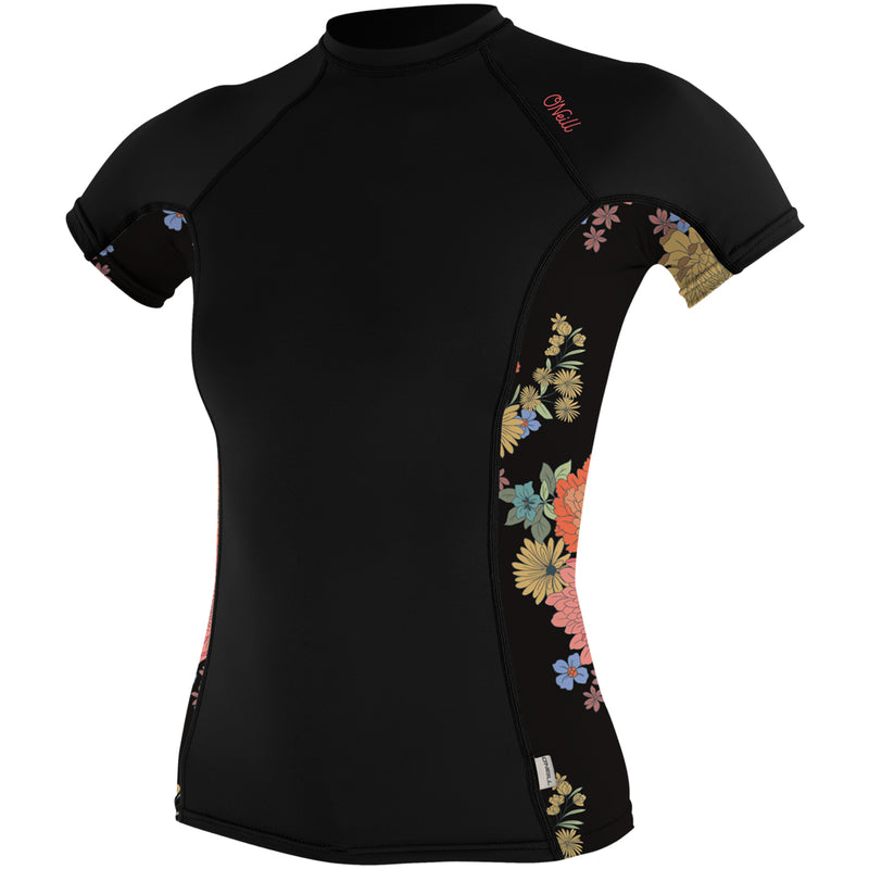 Load image into Gallery viewer, O'Neill Women's Side Print Short Sleeve Rash Guard
