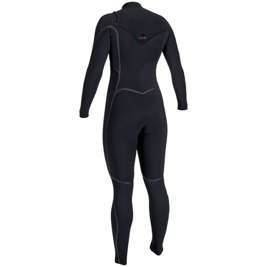 O'Neill Women's Hyperfreak Fire 4/3+ Chest-Zip Wetsuit