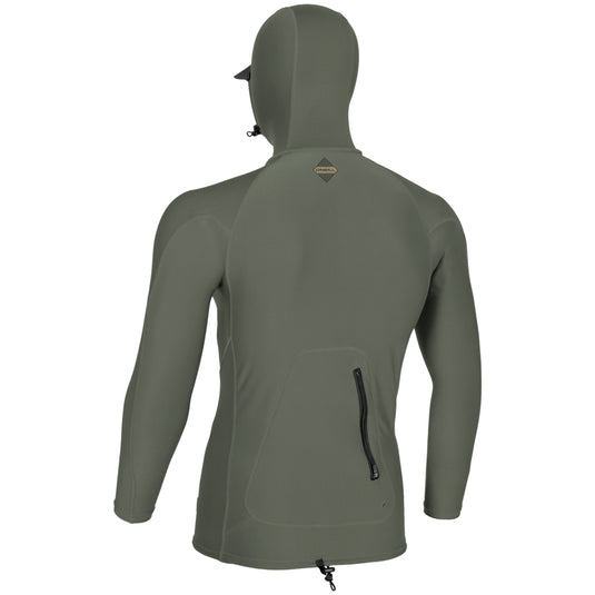 O'Neill Hyperfreak Skins O'Zone Long Sleeve Hooded Rash Guard 4