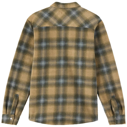 O'Neill Glacier Plaid Superfleece Long Sleeve Snap-Button Shirt