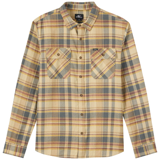 O'Neill Winslow Long Sleeve Button-Up Flannel Shirt