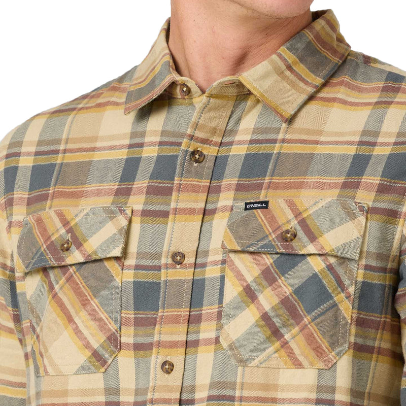 Load image into Gallery viewer, O'Neill Winslow Long Sleeve Button-Up Flannel Shirt

