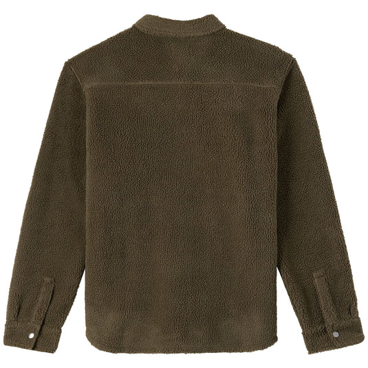 O'Neill Glacier Solid Superfleece Long Sleeve Snap-Button Shirt
