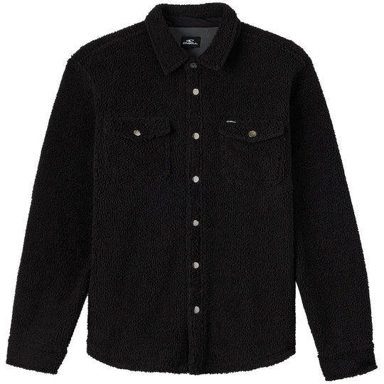 O'Neill Glacier Solid Superfleece Long Sleeve Snap-Button Shirt