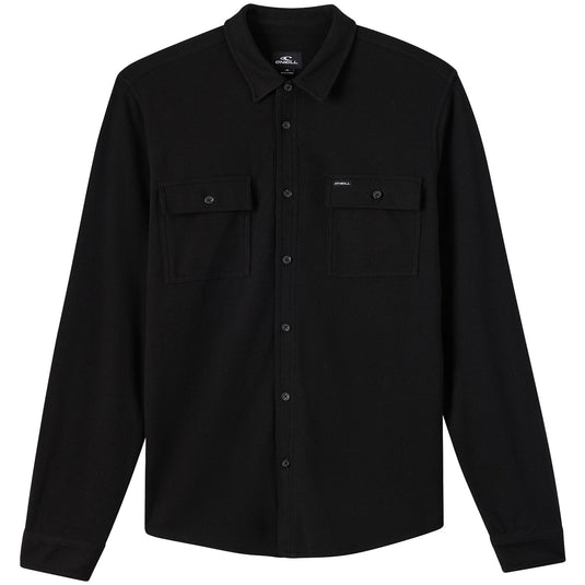 O'Neill Sutton Solid Long Sleeve Button-Up Shirt