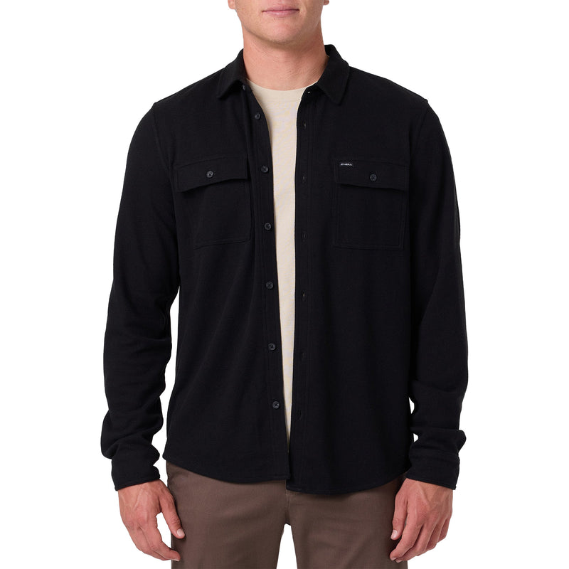 Load image into Gallery viewer, O'Neill Sutton Solid Long Sleeve Button-Up Shirt
