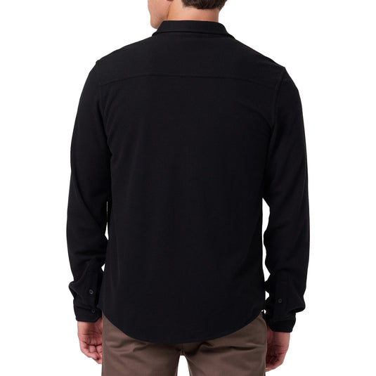 O'Neill Sutton Solid Long Sleeve Button-Up Shirt