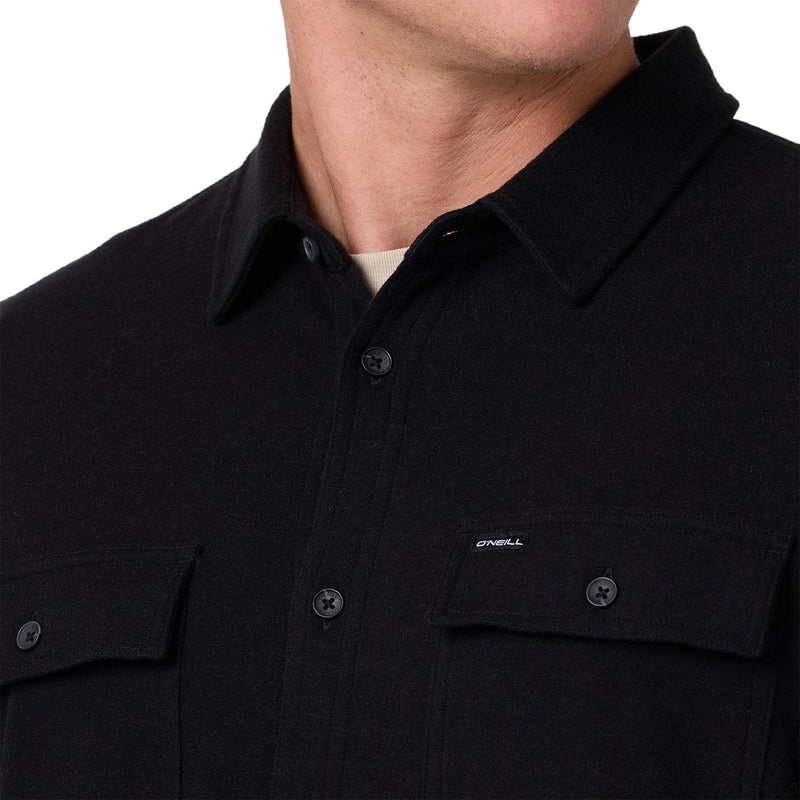 Load image into Gallery viewer, O'Neill Sutton Solid Long Sleeve Button-Up Shirt
