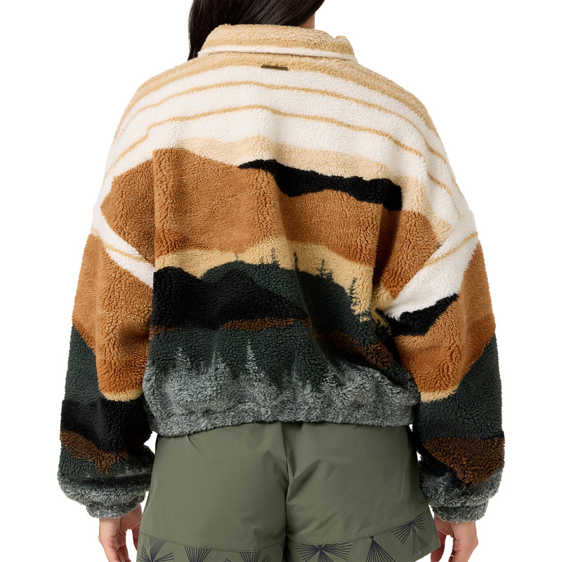Load image into Gallery viewer, O'Neill Women's Cordin High-Pile Zip-Up Jacket
