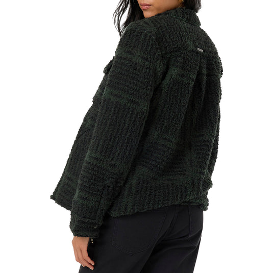 O'Neill Women's Zuma High Pile Snap-Button Jacket