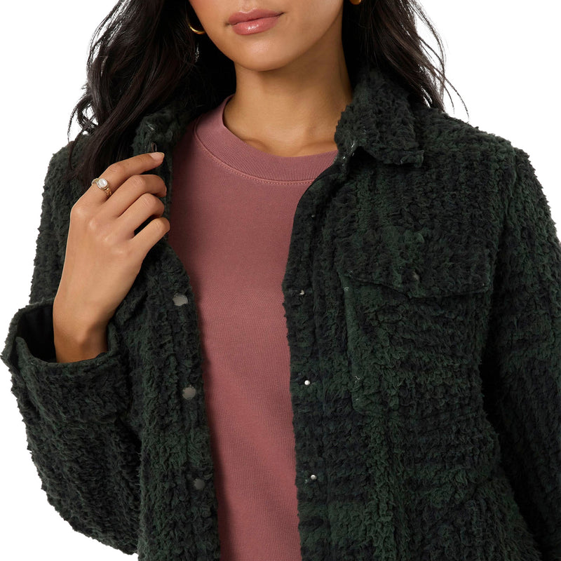 Load image into Gallery viewer, O'Neill Women's Zuma High Pile Snap-Button Jacket
