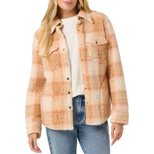 O'Neill Women's Zuma High Pile Snap-Button Jacket