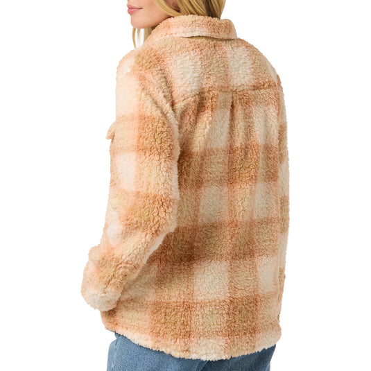 O'Neill Women's Zuma High Pile Snap-Button Jacket